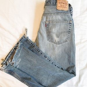 Distressed Levi's